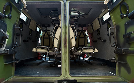 Analysis of Proper Flame Retardant Seating for Tactical Vehicles