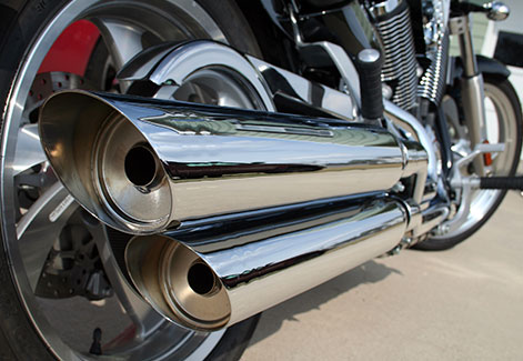 Case Study: Motorcycle Exhaust Module Application