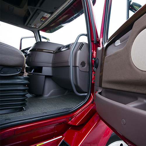 Floor mats for noise absorption for semi trucks.