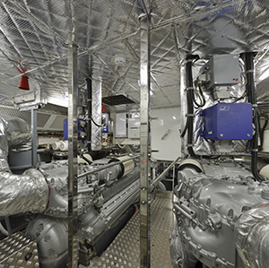 Noise & Heat Isolation for Engine Enclosures