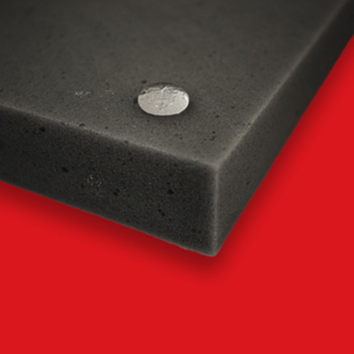POLYDAMP hydrophobic melamine foam for sound absorption and insulation