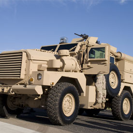 Materials for Military Vehicles