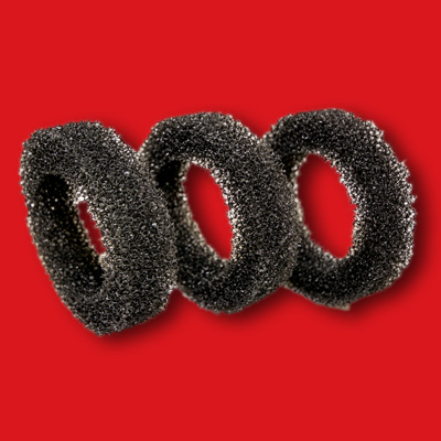 POLYTECH Reticulated foam ether-based for filtration control